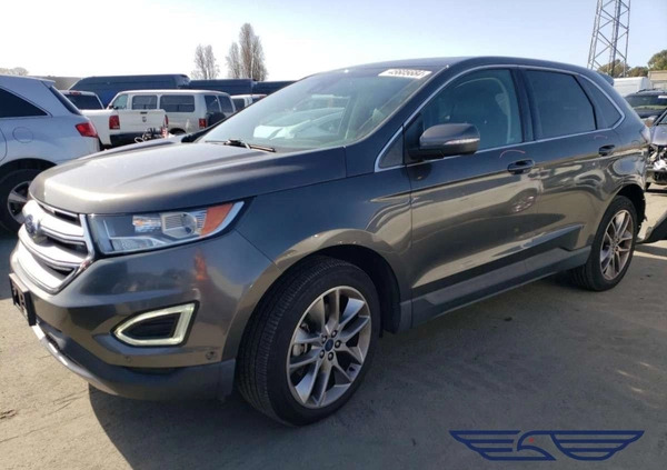 Ford EDGE cena 43590 przebieg: 83669, rok produkcji 2016 z Zgierz małe 56